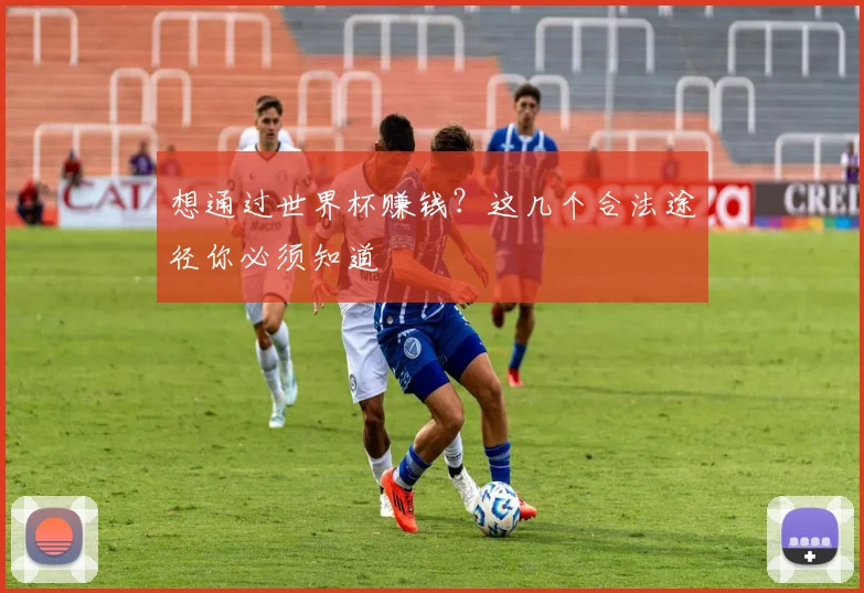 想通过世界杯赚钱？这几个合法途径你必须知道